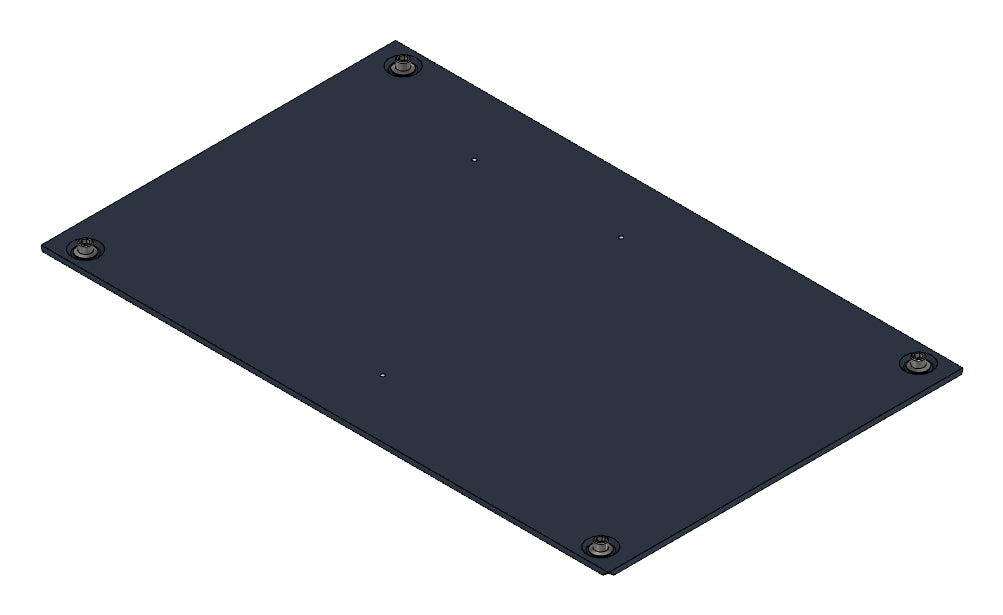 SORAX Dachabdeckung IP54, B=600xT=1.000mm, RAL9005