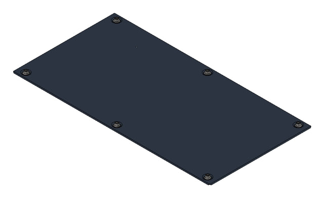 SORAX Dachabdeckung IP54, B=600xT=1.200mm, RAL9005