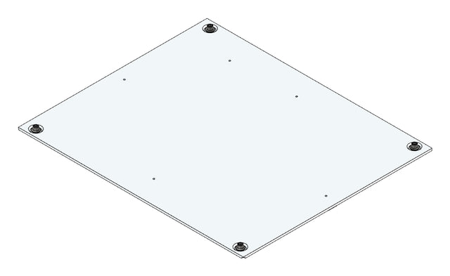 SORAX Dachabdeckung IP54, B=800xT=1.000mm, RAL7035
