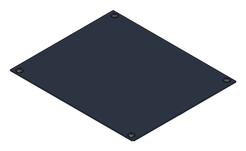 SORAX Dachabdeckung IP54, B=800xT=1.000mm, RAL9005