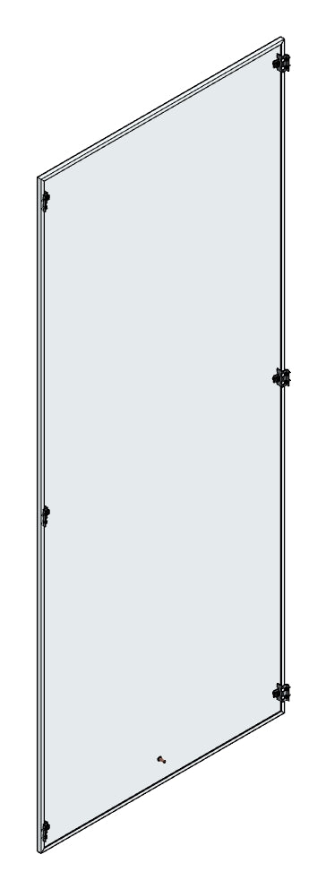 SORAX Seitenwand IP54, T=1.000xH=2.200mm, RAL7035