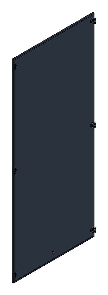 SORAX Seitenwand IP54, T=1.000xH=2.200mm, RAL9005