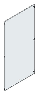 SORAX Seitenwand IP54, T=1.200xH=2.200mm, RAL7035
