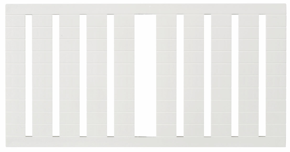 Beschriftungsschild, 1 Verpackungseinheit = 1 Platte= 100Stk