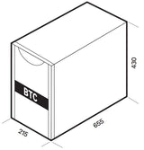 Batteriebox 36V 40Ah (inklusive Batterien)