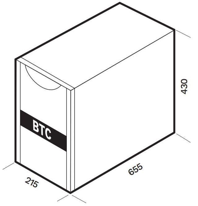 Batteriebox 36V 40Ah (inklusive Batterien)
