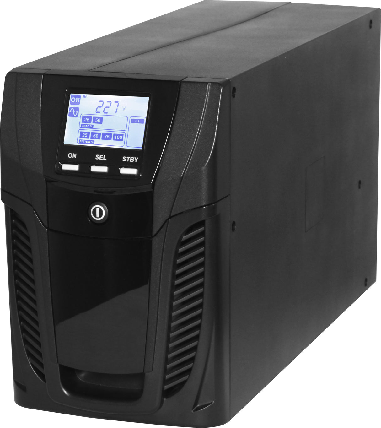 USV GENIO Flex Plus Tower 2000VA 1600W 6 Min 1/1ph/Line-Int.