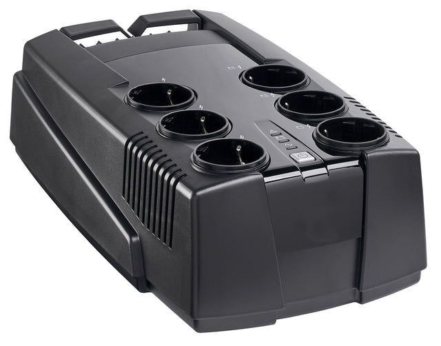 USV GENIO iPlug 800VA 480W mit Schuko und IEC Buchsen
