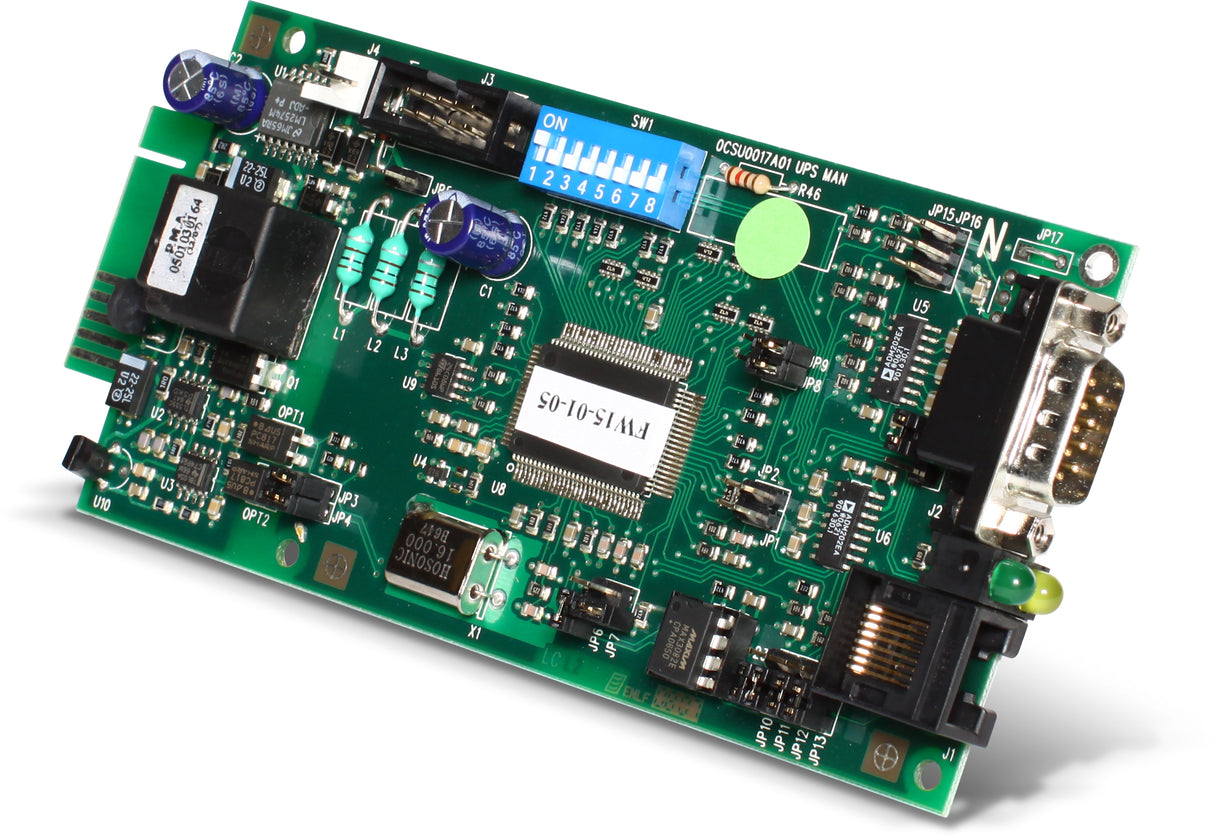 J-Bus/ModBUS USV Interface via RS232/RS485 - Einschubkarte