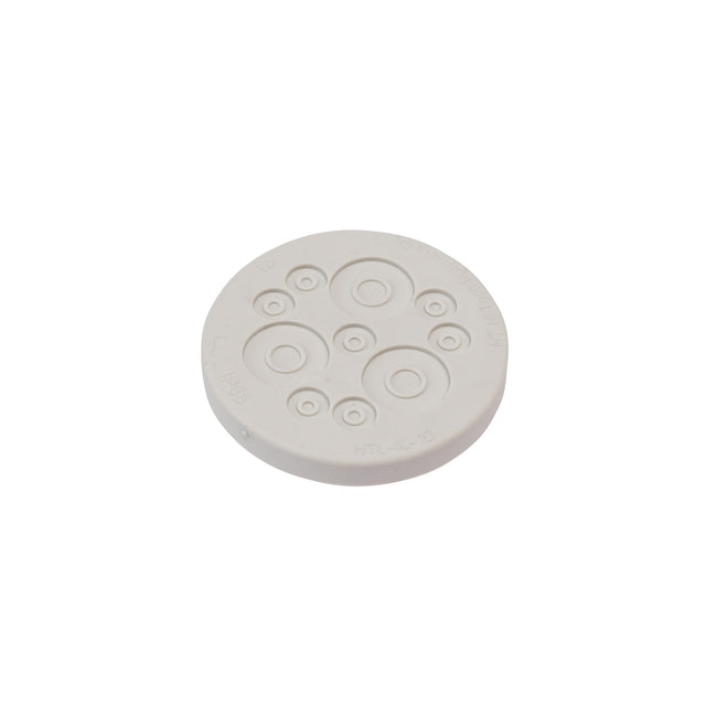 Foto: Kabeleinführungstülle 40mm, 10 Durchführungen, (1VE=10Stk.)
