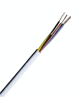 H03VV-F (YML) 2x0,5 hellgrau, PVC Schlauchleitung