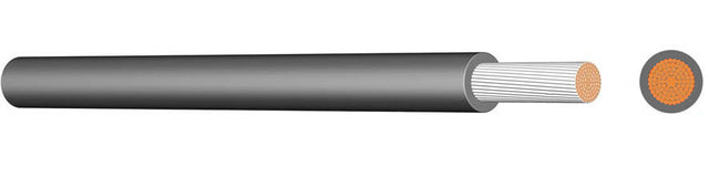 SiF 2,5 schwarz, Silikon Aderleitung