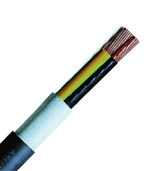 N2XH-J 5x10re schwarz, halogenfreies Kabel, eindrähtig