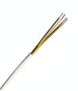 YYSch 5x0,6 elfenbein, PVC isolierter Fernmeldeschlauchdraht
