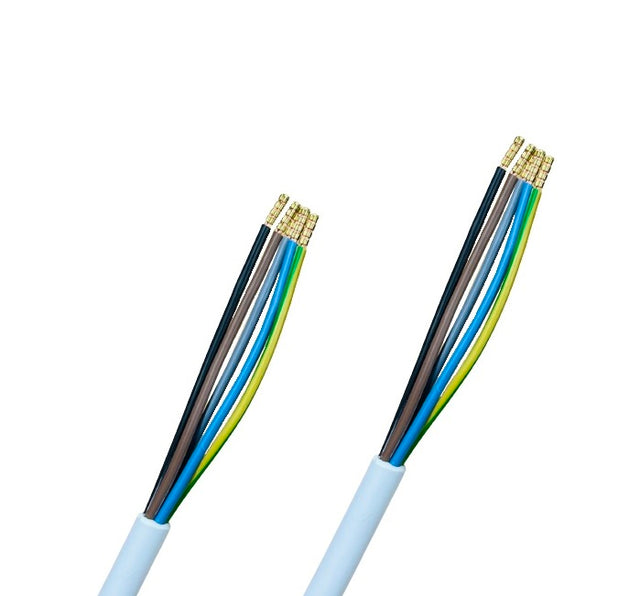 Herd Anschlusskabel H05VV-F 5G2,5, mit Aderendhülsen