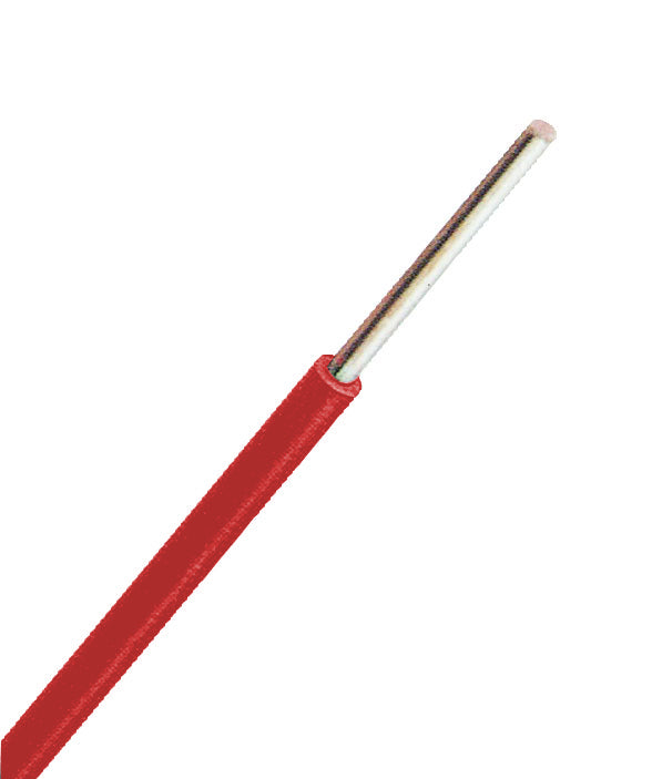 H07V-U (Ye) 2,5mm² rot, PVC Aderleitung eindrähtig