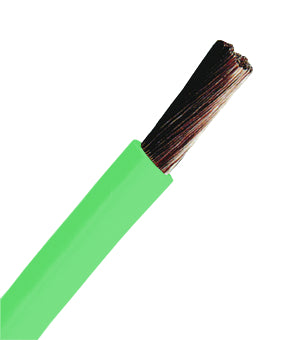 H05V-K (Ysf) 1mm² grün, PVC Aderleitung feindrähtig