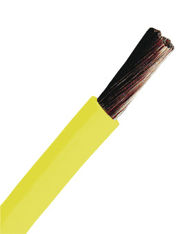 H05V-K (Ysf) 1mm² gelb, PVC Aderleitung feindrähtig