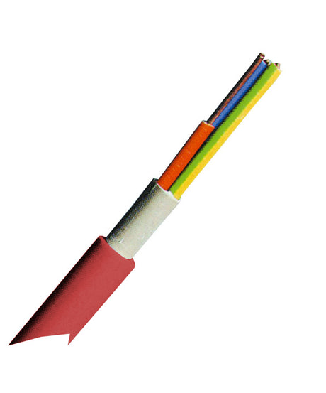 YM-J 3x1,5 re rot, PVC Mantelleitung