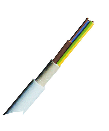 YM-J 3x1,5 re hellgrau, PVC Mantelleitung 500m Trommel