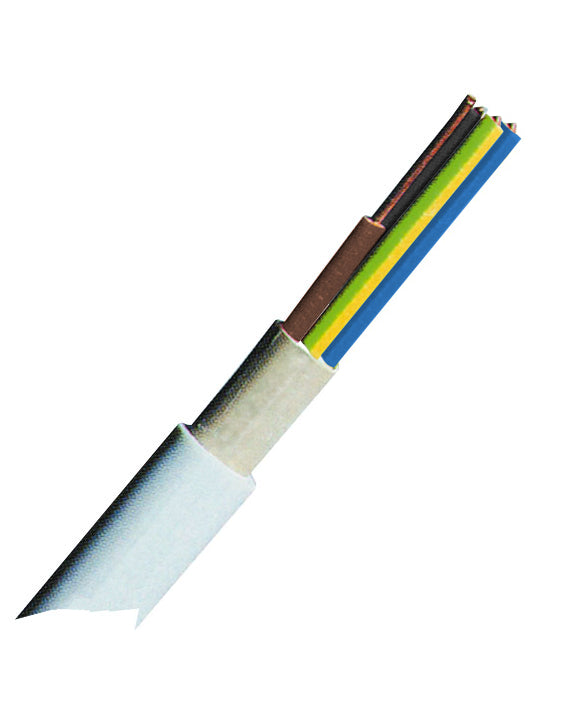 YM-J 4x1,5 re HD308S1 hellgrau, PVC Mantelleitung 500m