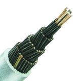 YSLY-OZ 2x0,5 PVC-Steuerleitung feindrähtig, grau