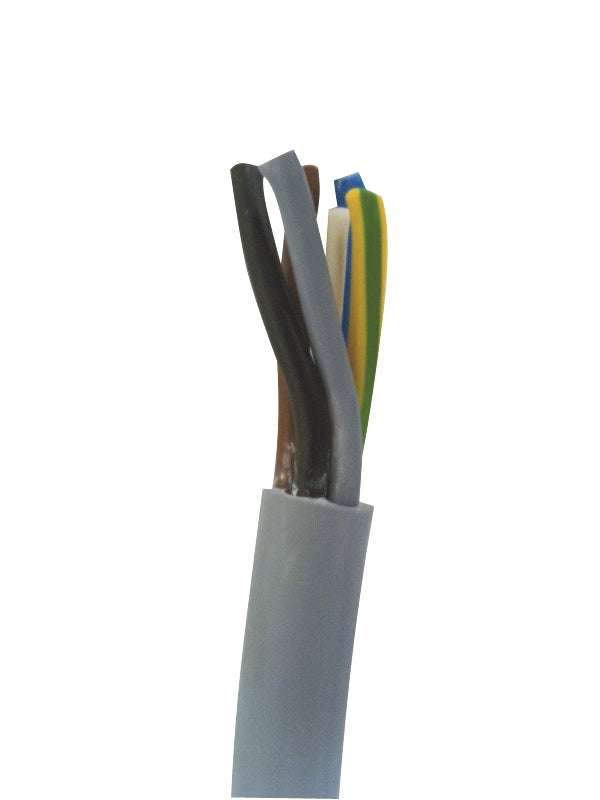 YSLY-JB 5x10 PVC-Steuerleitung feindrähtig, grau