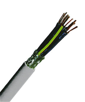 YSLCY-JZ 5x0,5 PVC-Steuerleitung geschirmt, grau