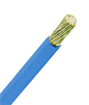 H07Z-K 16 blau, halogenfreie Aderleitung feindrähtig