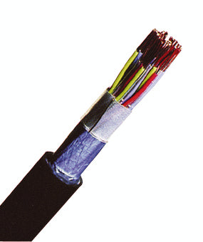 F-2YA2Y 2x2x0,6 sw, Polyethylen-isolierte Fernsprechkabel