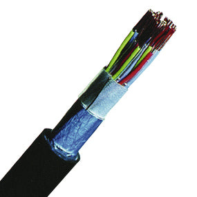 F-2YA2Y 6x2x0,6 sw, Polyethylen-isolierte Fernsprechkabel