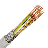 LiYCY 2x2x0,14 grau, Elektronik-Steuerleitung geschirmt