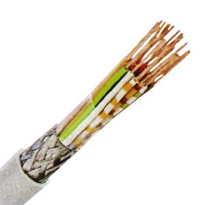 LiYCY 2x2x0,14 grau, Elektronik-Steuerleitung geschirmt