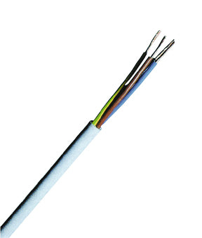 Foto: A03VV-F (YML) 2x1 hellgrau, PVC Schlauchleitung 50m Ring