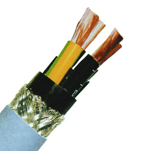 SLCM-JZ 4x1,5 0,6/1kV gr, PVC Motoranschlußleitung geschirmt