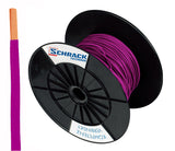 Spule H07V-U (Ye) 1,5mm² violett, eindrähtig