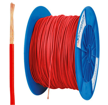 Spule H05V-K (Ysf) 0,75mm² rot, feindrähtig