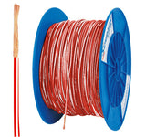 Spule H05V-K (Ysf) 1mm² rot/weiß, feindrähtig