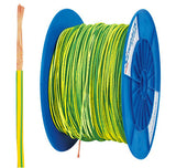 Spule H07V-K (Yf) 1,5mm² gelb/grün, feindrähtig