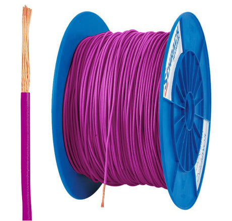 Spule H07V-K (Yf) 1,5mm² violett, feindrähtig