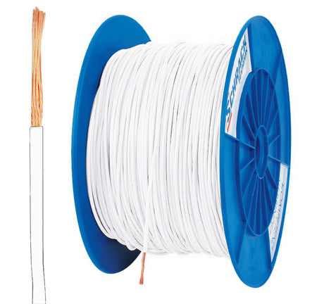 Spule H07V-K (Yf) 1,5mm² weiß, feindrähtig