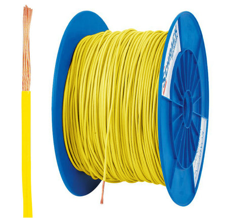 Spule H07V-K (Yf) 1,5mm² gelb, feindrähtig