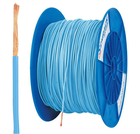 Spule H07V-K (Yf) 1,5mm² hellblau, feindrähtig