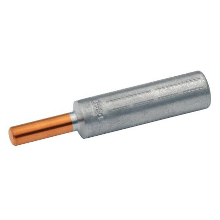 Al-Pressverbinder mit Cu-Bolzen, 95mm²