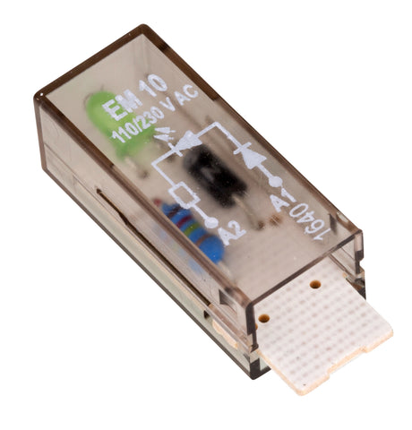 LED-Steckmodul, grün, 110 - 230VAC, EM10
