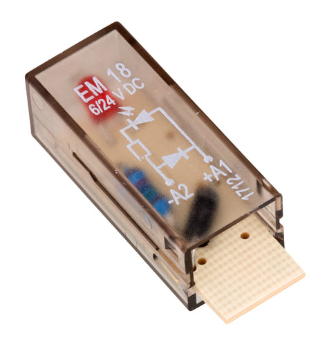 PT-LED-Steckmodul, rot, 6 - 24VDC, A1+, EM18