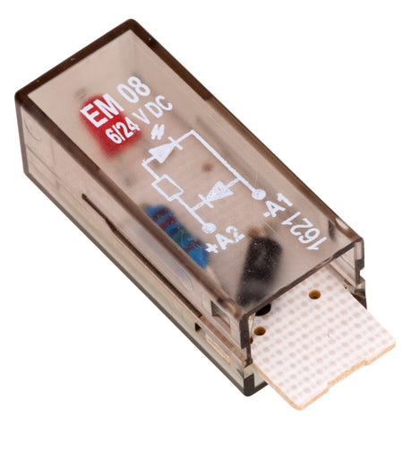 LED-Steckmodul, rot, 6 - 24VDC, A1-, EM08