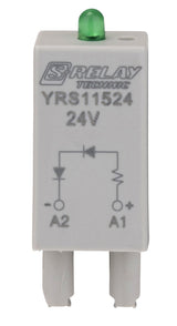 LED-Steckmodul, grün, 24VAC/DC für S-Relay Sockel