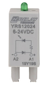 LED+FD-Steckmodul, grün, 6 - 24VDC A1+ für S-Relay Sockel