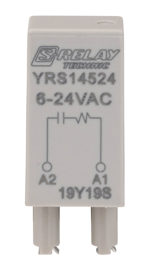 Schutzmodul RC-Glied 6 - 24VAC für S-Relay Sockel